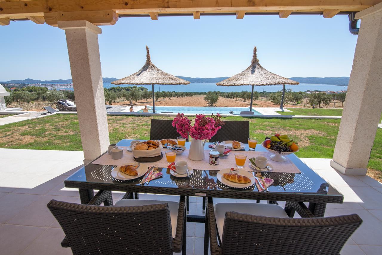 Estate Villa Duo Biograd Na Moru Bagian luar foto